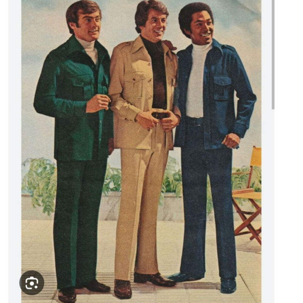 Vintage Leisure Suit Jacket - Picture 9 of 10